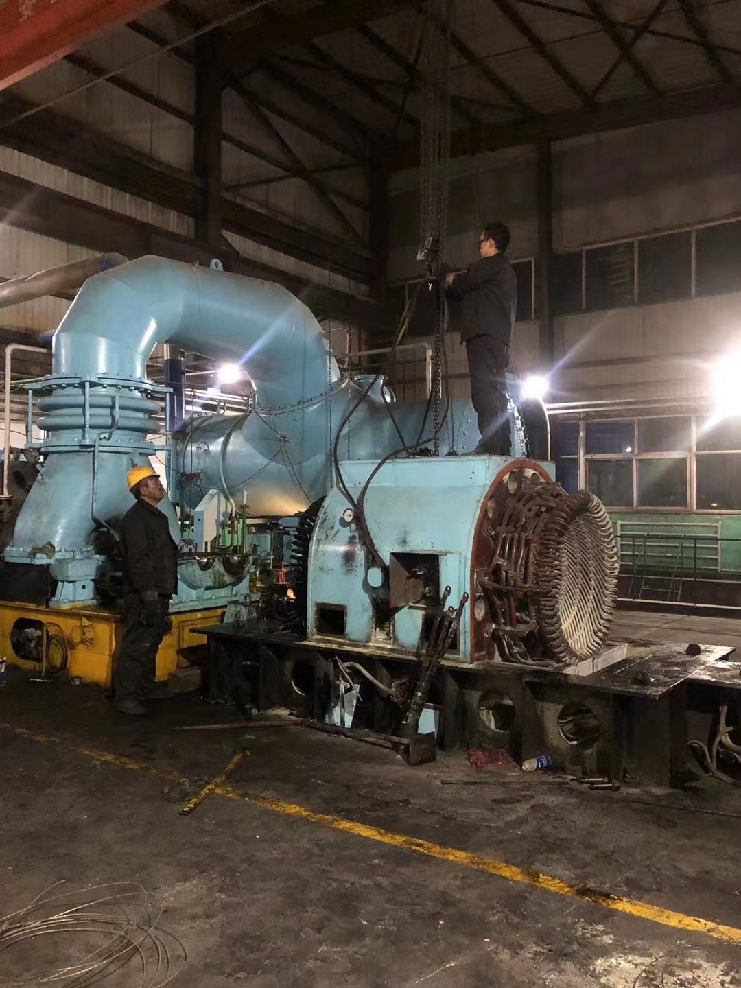 檢修（xiū）現場